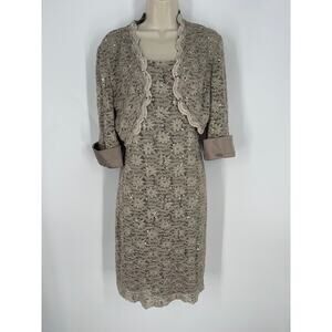 R&M Richards 2 Piece Lace Dress (B10#13)